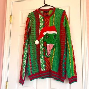 NWT Christmas Dino Sweater 🦖